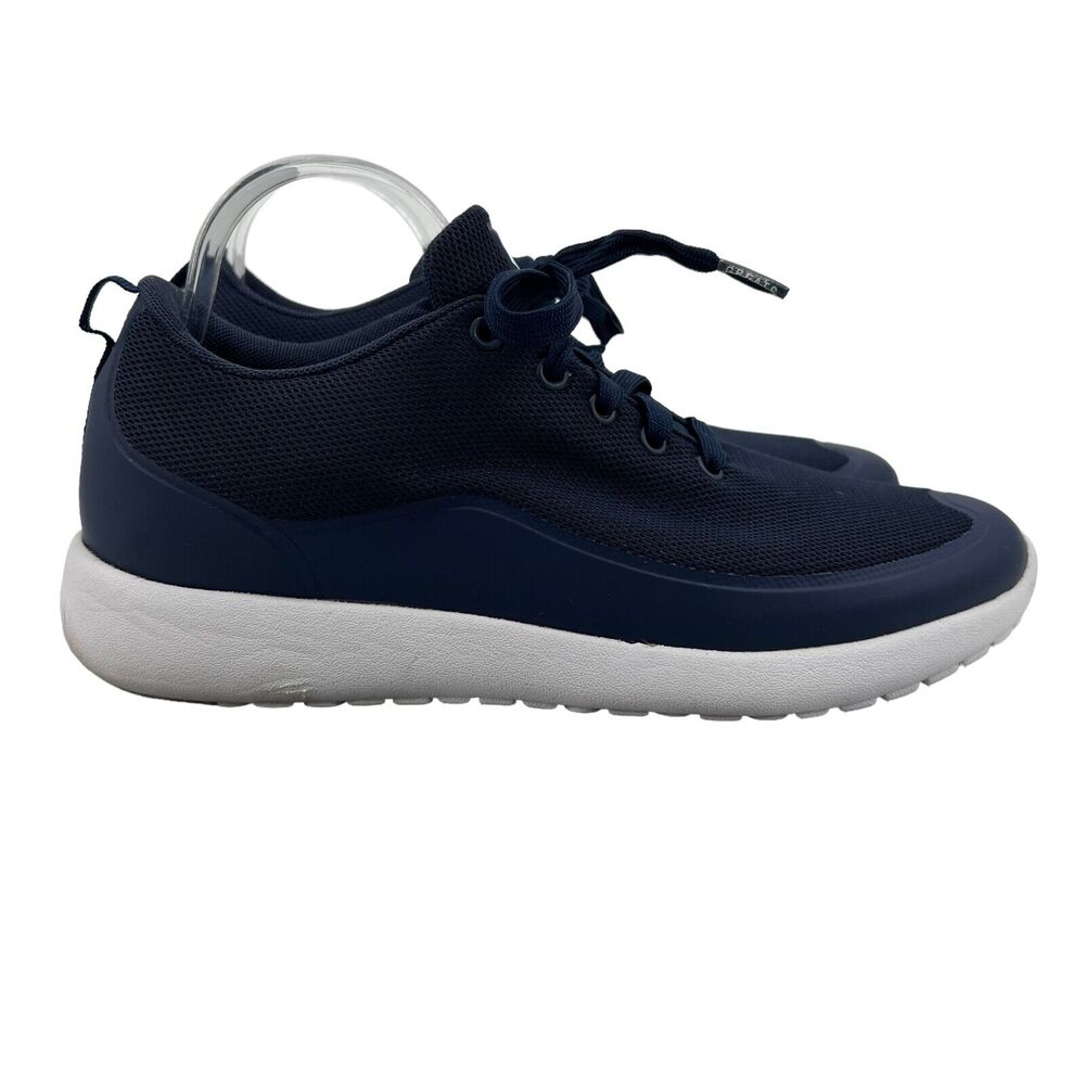 GREATS Athletic Sneakers Mens 9 Navy Blue Breathable Mesh Shoes *Missing Insoles